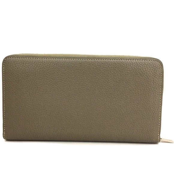 CELINE Logo Zippy Zip Around Long Wallet /1E6533 - Picture 4 of 8